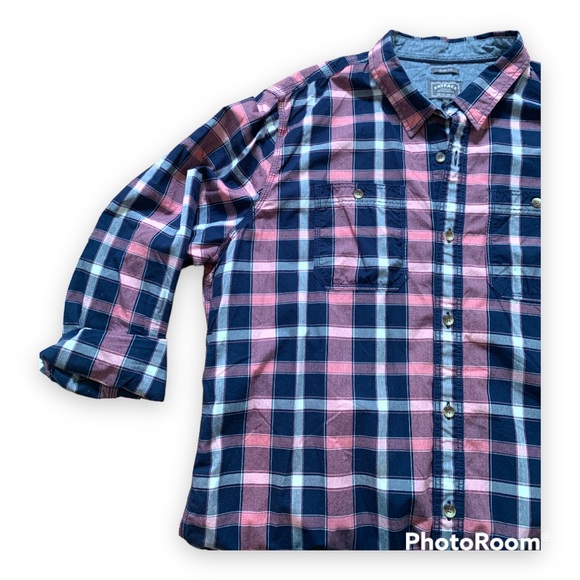 ✨ NWT Fat Face Men’s Plaid Button Down Shirt - XXL Slim Fit - Picture 4 of 9